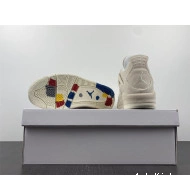 DQ4909-100 Jordan (W) 4 Blank Retro Canvas 0716